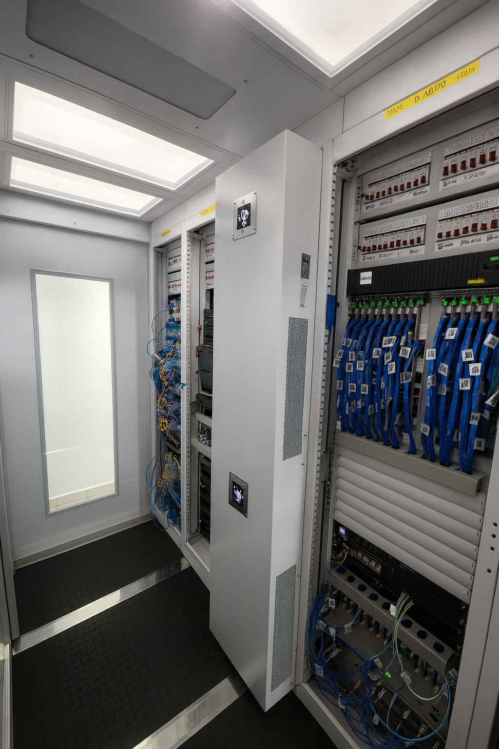 Backbone e datacenter organizados